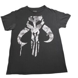 Star Wars Mandalorian Mythosaur Skull‎ Graphic T-Shirt - Medium